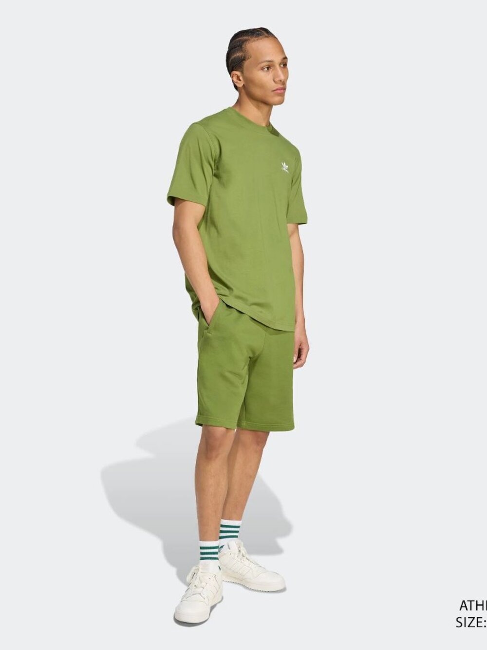 adidas Men's Trefoil Essentials Short Sleeve T-Shirt